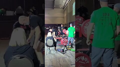 408lbs Raw Bench, UPA Powerlifting Championship, Crazy 🤪 old man