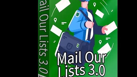 Mail Our Lists 3.0 Review, Bonus, OTOs From Dawud Islam – SEND A SOLO AD TO 40,301 PEOPLE