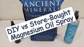 DIY vs Store-Bought Magnesium Oil Spray: Which Is Better for You?