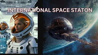 Space Station Fisheye |A Mind-Bending Journey through Space| 4K (Ultra HD)