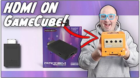 Retro-Bit Prism Plug & Play HDMI Adapter for the Nintendo GameCube COMING SOON!