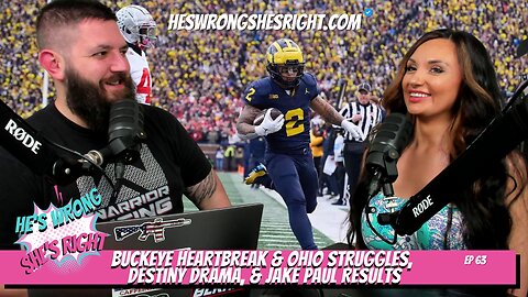 Buckeye Heartbreak & Ohio Struggles, Destiny Drama, & Jake Paul Results - HWSR Ep 63