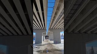 RAW Standing under Taylor Drive Bridge