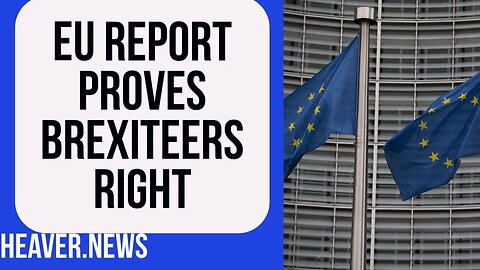 Bombshell EU Report Proves Brexiteers RIGHT