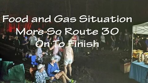 Lhht food and gas explanation more so aftr route 30 aid station