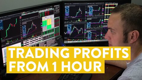 [LIVE] Day Trading | How Much Can a Day Trader Make in 1 Hour?