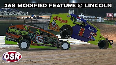 Official 358 Modified Race - Lincoln Speedway - iRacing Dirt #iracing #dirtracing