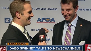 Exclusive: Dabo Swinney Talks To NewsChannel 5