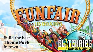 Funfair Board Game Unboxing