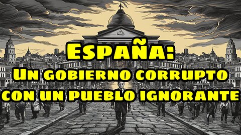 España: Un gobierno corrupto con un pueblo ignorante.