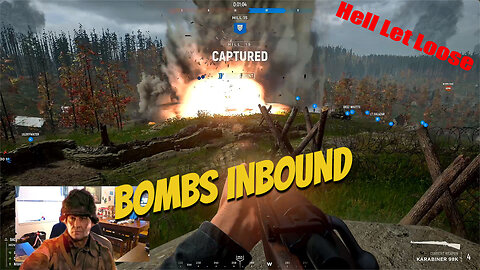 Hell Let Loose: Bombing run INBOUND! Take Cover 😳 *Series S 1080p*
