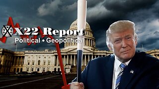 X22 Report - Ep.3156B - Did Trump Just Message That A Change Of Batter Is Coming? Part 2 Red October