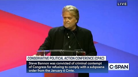 War Room's Steve Bannon Speaks At CPAC Texas 2022