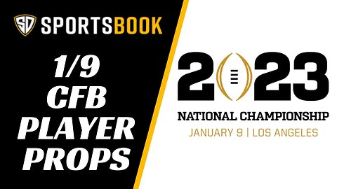 SuperDraft Sportsbook: 2023 College Football National Championship Player Props