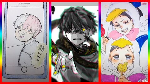 【ティックトックイラスト】ック絵-TikTok Paint Anime #2| Anime TikTok