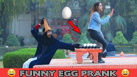 Funny Egg Prank On Girls 😂😂😂😂