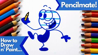 How to draw and paint Pencilmate