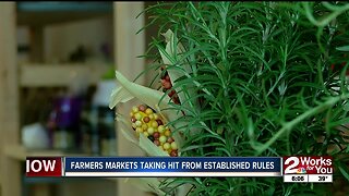 Farmers' markets taking hit from established rules