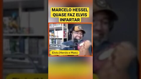 Marcelo Hessel do Omelete quase faz Elvis infartar