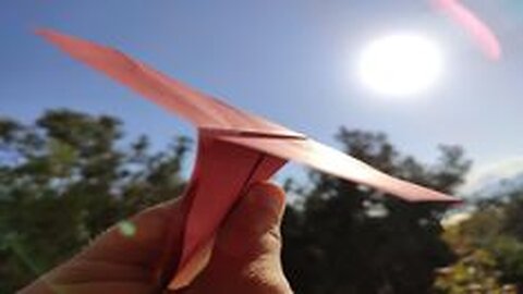 How To Make Easy Paper Airplane