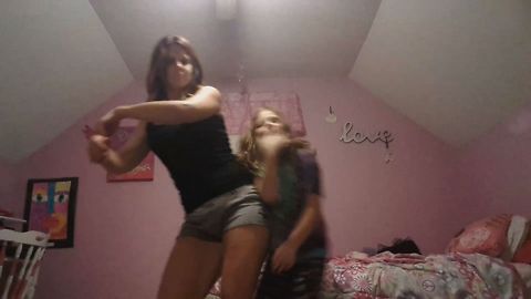 Dancing Mom Out Does Her Daughter