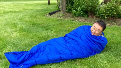 Cool Weather Sleeping Bag by Swift-n-Snug (for temps from 23-59 degrees F)