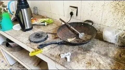 🤕Cooking in such a kitchen for an extended period led to his illness.🤷Best House Cleaning Motivation