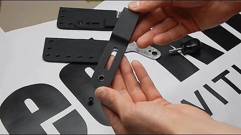 NEW Shed Knives Kydex Clips: How to install #shedknives