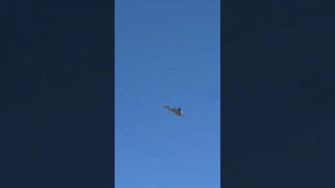 F-22 Raptor Extreme Low Speed Pass