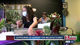 Bellevue florist gets outpouring of support
