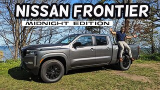 2023 Nissan Frontier SV Midnight Edition Review What's the MIDNIGHT EDITION all about?
