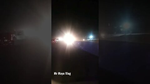 Entering from Gujranwala Sialkot bypass late at night. 11pm #bike #vlog #ytshorts