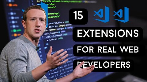 15 Visual Studio Code Extensions for EVERY web developer in 5mins