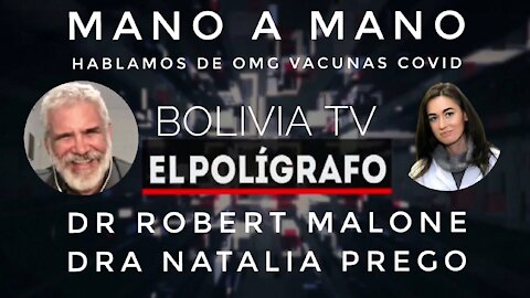 ROBERT MALONE CON NATALIA PREGO MANO A MANO HABLAMOS SOBRE VACUNAS Y SALUD