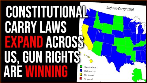 Constitutional Carry Is Expanding Across The US, Gun Rights Are WINNING