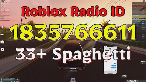 Spaghetti Roblox Radio Codes/IDs