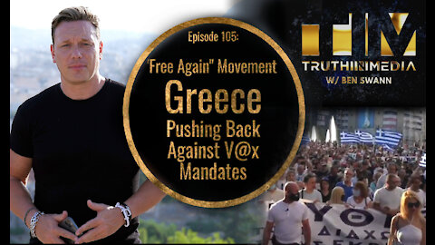 "Free Again" Movement in Athens, Greece Pushing Back Against Vax Mandates