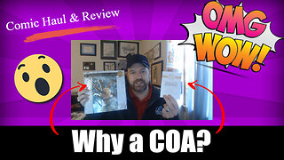 Comic Book Haul, Review, & COAs