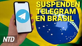 Corte de Brasil ordena bloquear Telegram; Juan Guaidó habla por primera vez desde EE. UU.