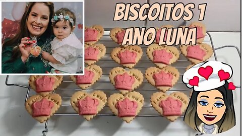 Esses foram os Biscoitos do 1º Aniversário da Luna filha da Atriz Naty Meg - Os mais pedidos