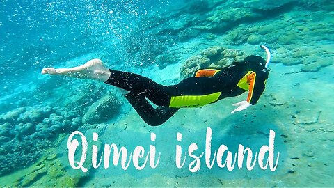 The Most Fun Vlog From Taiwan ! Snorkeling, Cycling, Twin Hearts (Qimei Island 七美嶼) | Tanya Khanijow