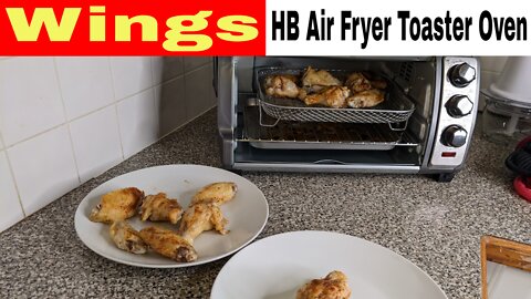 Wings, Hamilton Beach Sure-Crisp Air Fryer Toaster Oven Recipe