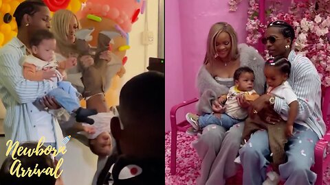 Rihanna Receives Backlash For Holding Son RZA Upside Down At His 2nd B-Day Party!