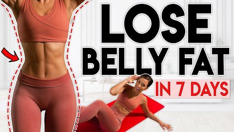 LOSE BELLY FAT IN 7 DAYS Challenge | Lose Belly Fat In 1 Week At Home | Lose Belly Fat Permanently