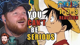 NEW ONE PIECE FAN EMBARKS ON NEW ADVENTURE | ONE PIECE EPISODE 1 2 3 REACTION