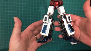 Mu Model G1 Starscream Part 1 - The Legs