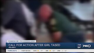 Students and parents call for action after deputy tased teen