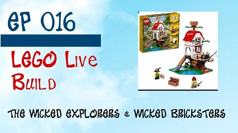 LEGO live build Set 31078 Treehouse Treasures - Ep 016