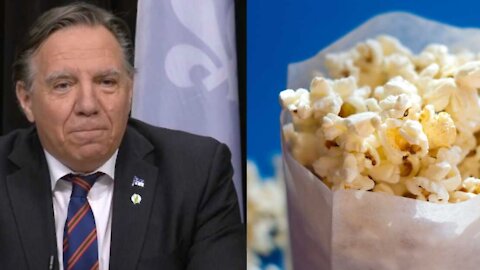 Le #Popcorngate devient viral et maintenant les Québécois « cravent » du popcorn