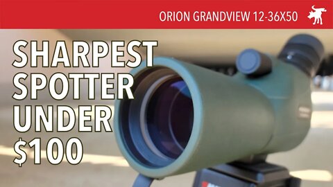 Orion Grandview 12-36x50 Spotting Scope